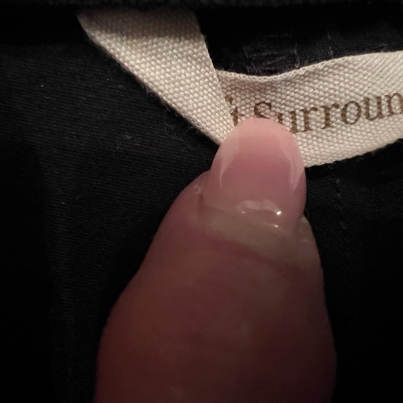 SOFT SURROUNDINGS - SOFT ESSENTIAL SUPERLA BLACK SIZE XL STRAIGHT LEG PANTS - Picture 2 of 11